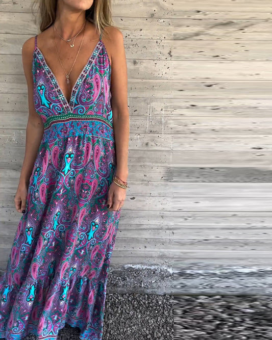 Bohemian Slip Dress