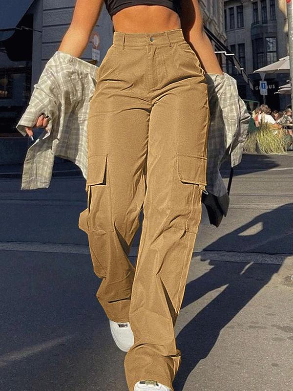 Flap Pocket Side Cargo Pants