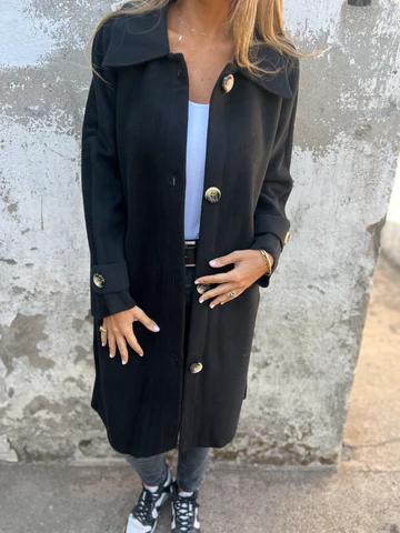 Casual Lapel Long Coat