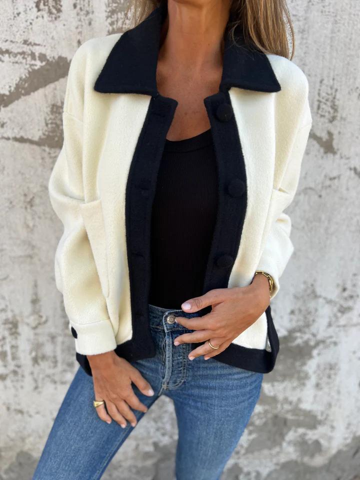 Casual Lapel Single-breasted Jacket