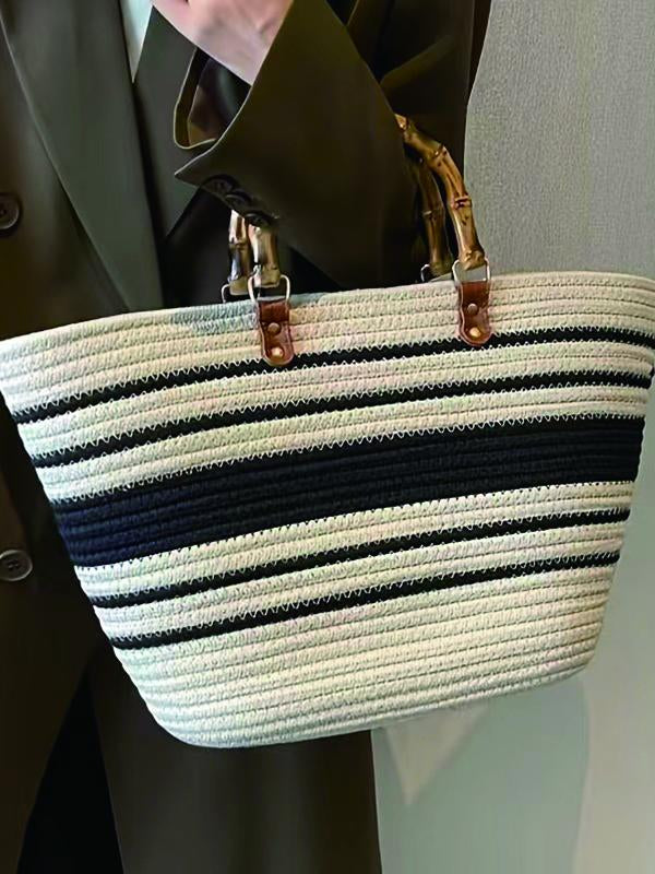 Women's woven handbag