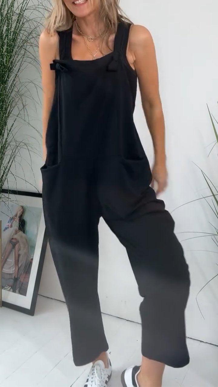 Casual Suspender Jumpsuit