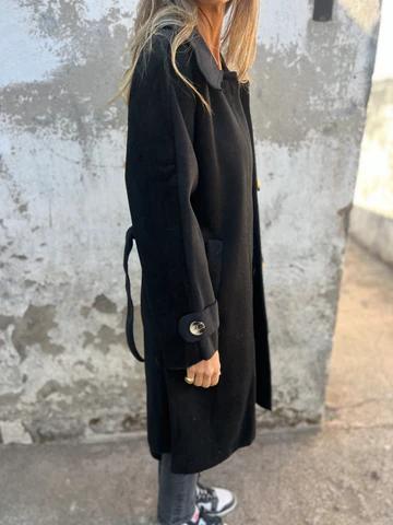 Casual Lapel Long Coat