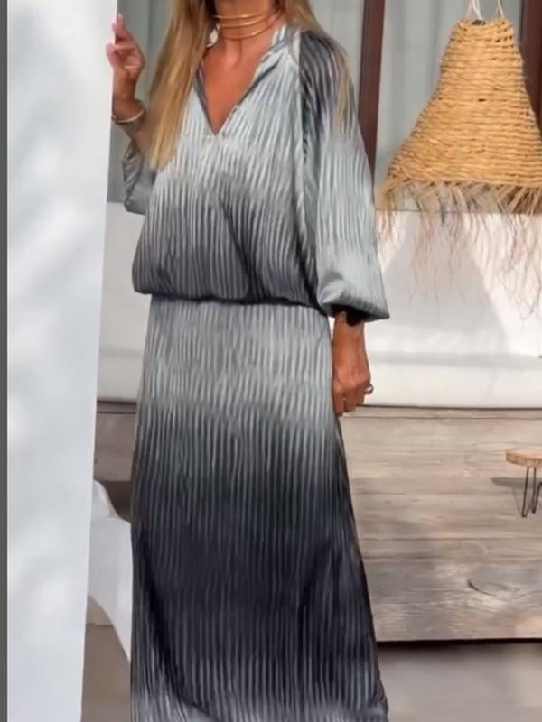 Bohemian Resort Style Women's Long Dress