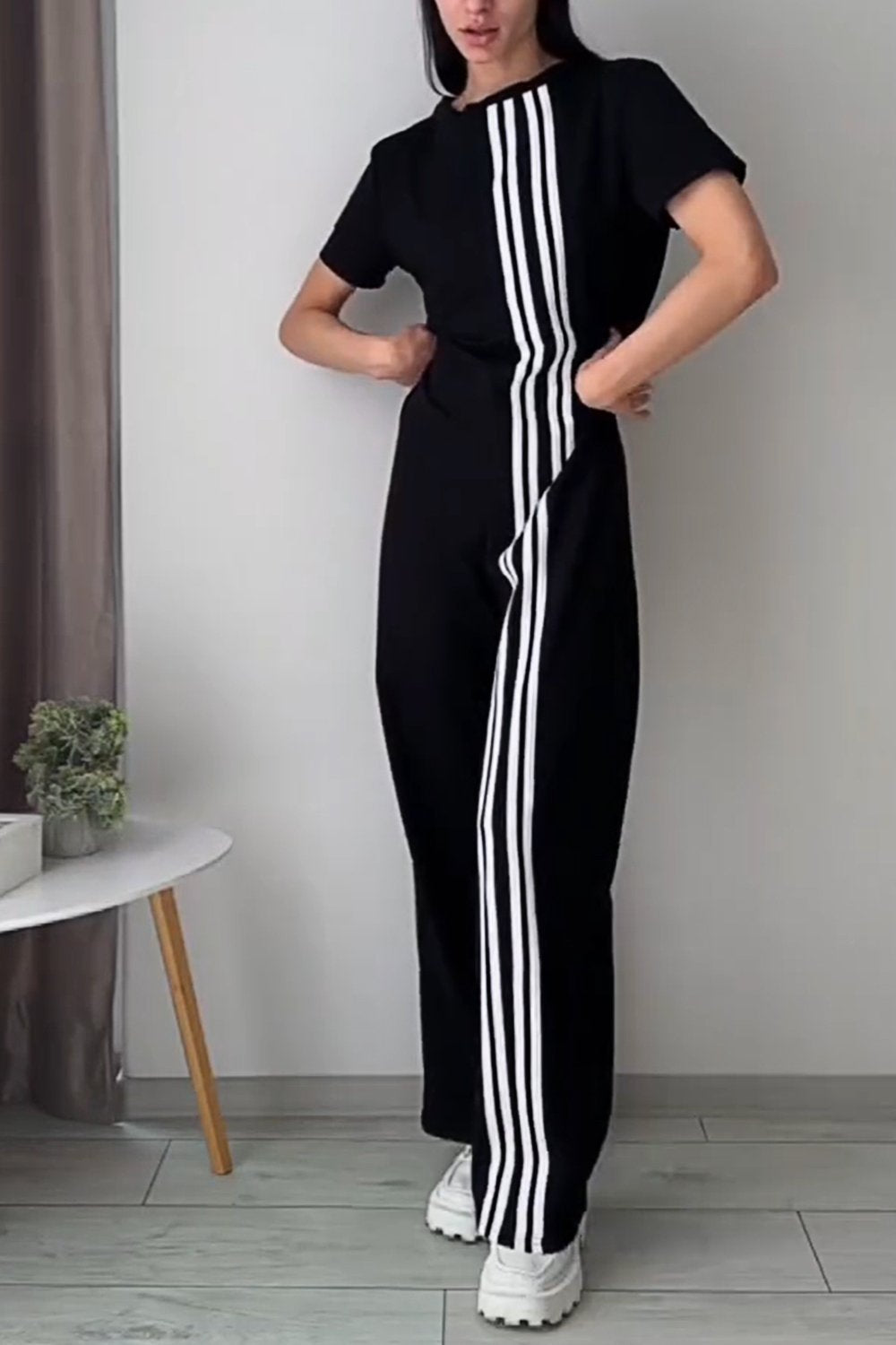 Women's Loose Casual Jumpsuit