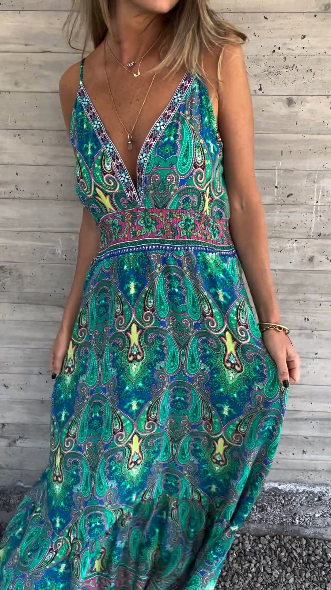 Bohemian Slip Dress