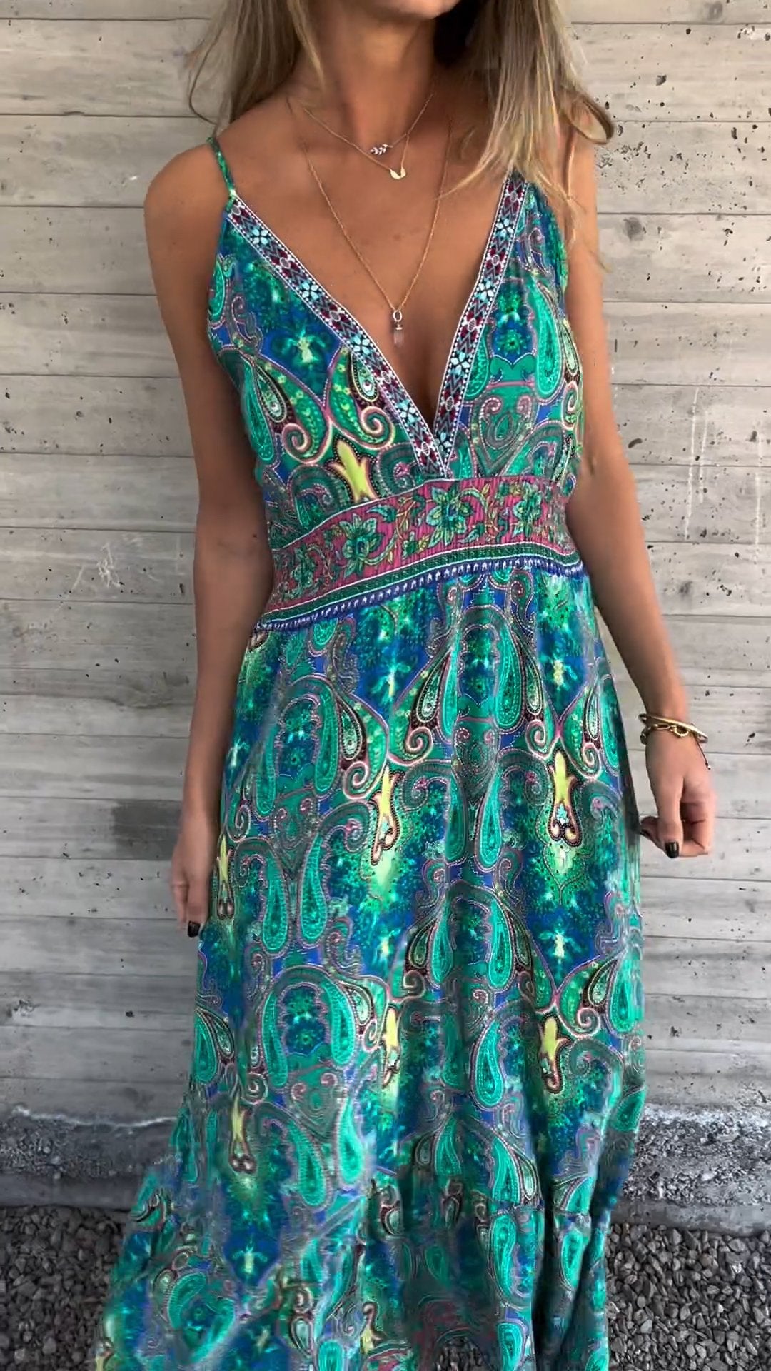 Bohemian Slip Dress