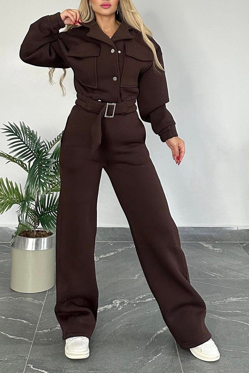 Women's Lapel Long-sleeved Workwear Casual Suit