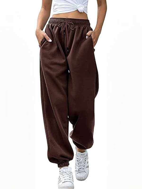 Women's Pocket Harem Casual Sweatpants