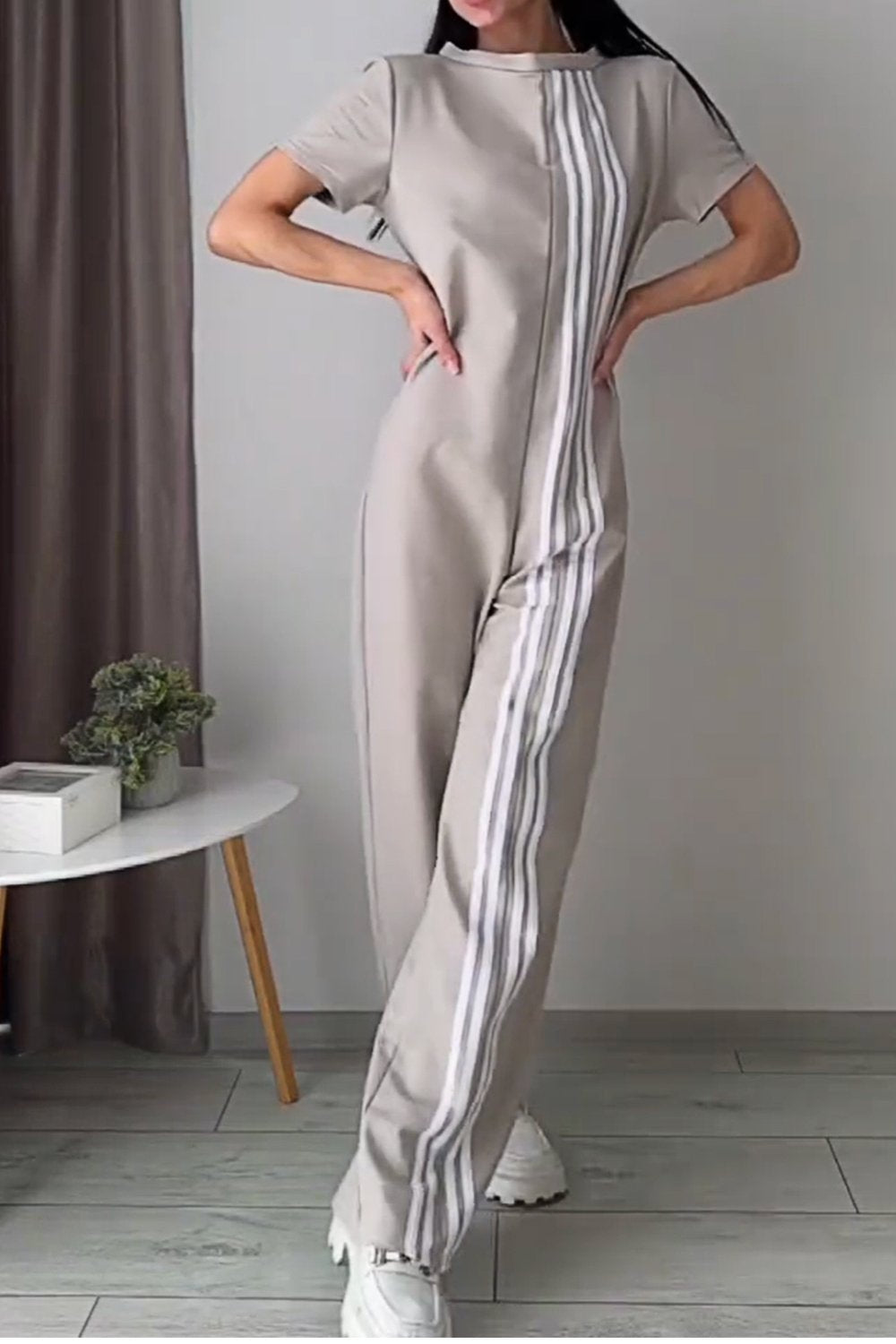 Women's Loose Casual Jumpsuit