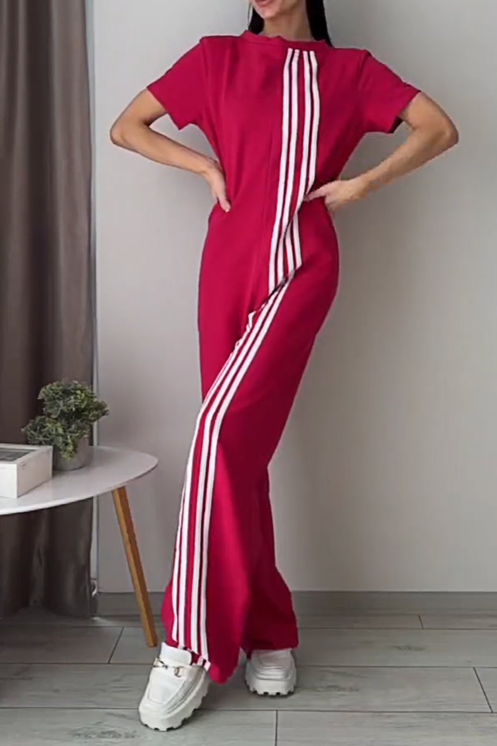 Women's Loose Casual Jumpsuit