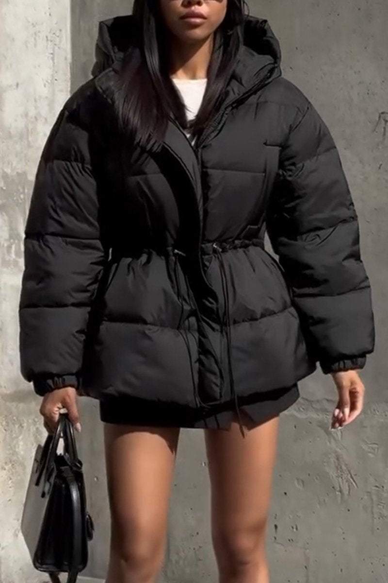 Women's Casual Hooded Thick Coat