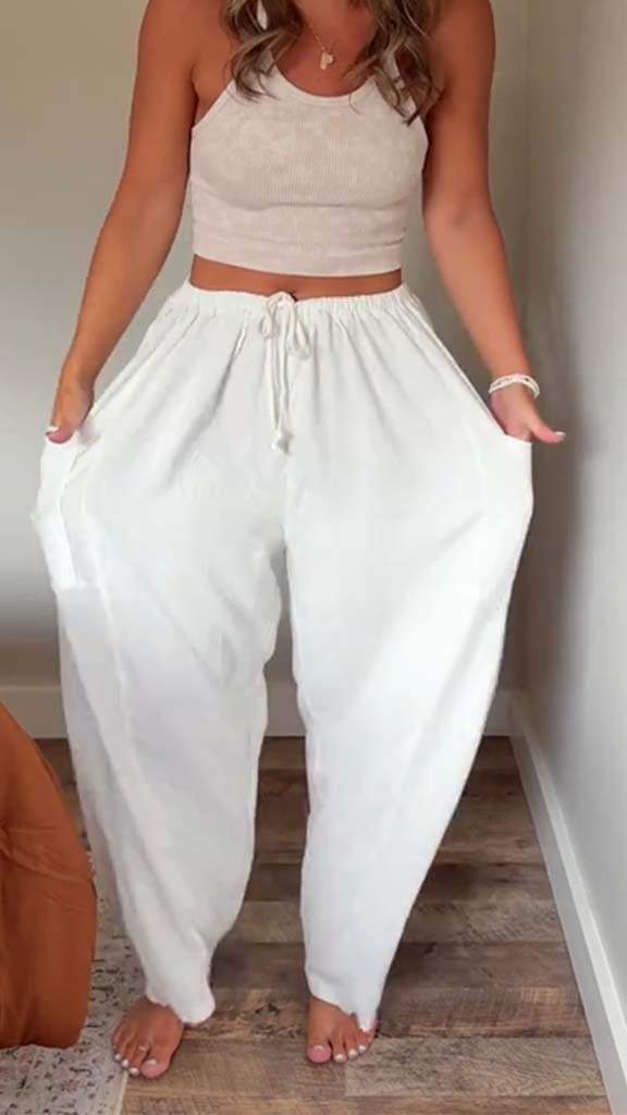 Women's Casual Solid Pants