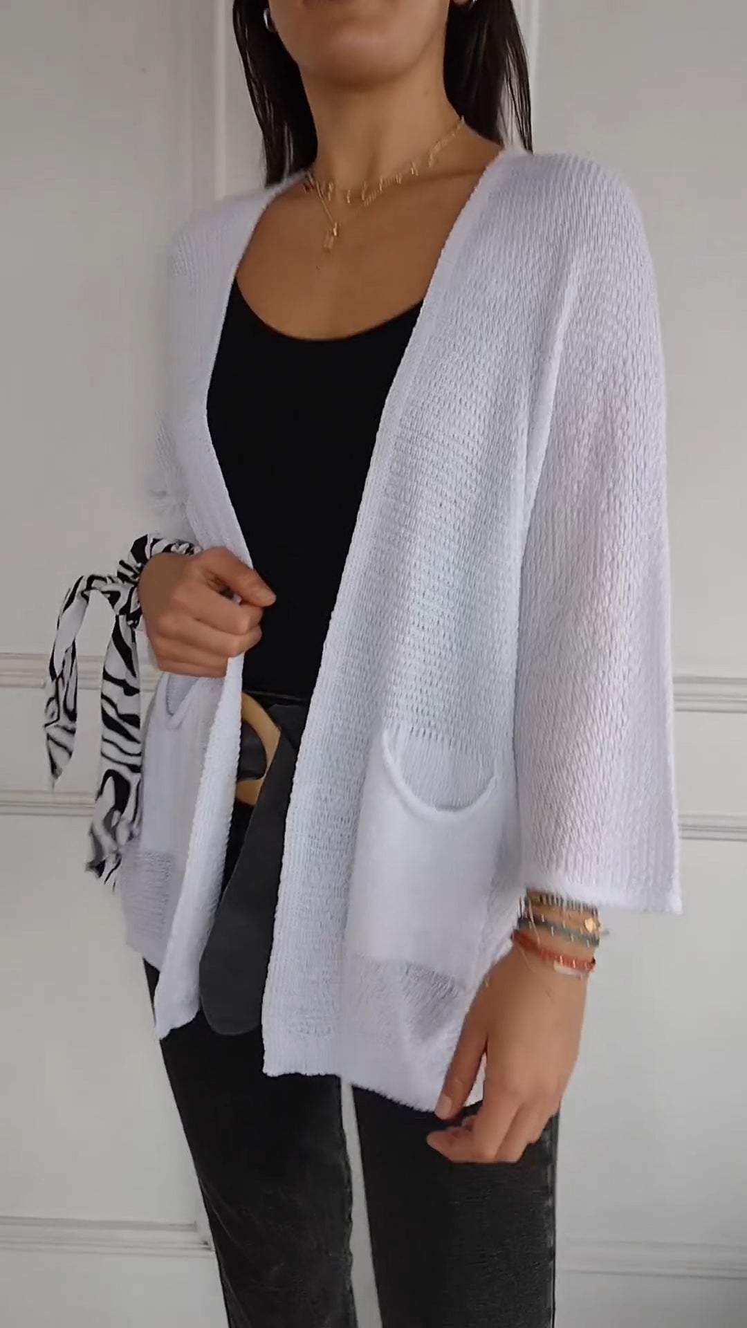 Women's Knitted Long Sleeve Casual Cardigan