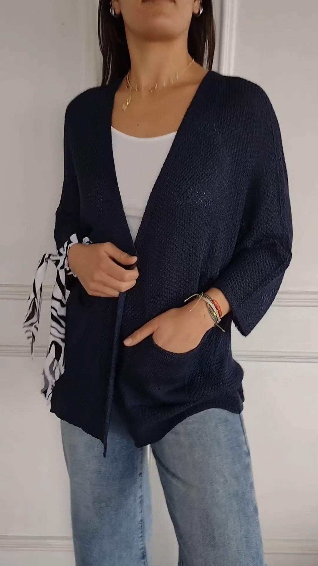 Women's Knitted Long Sleeve Casual Cardigan