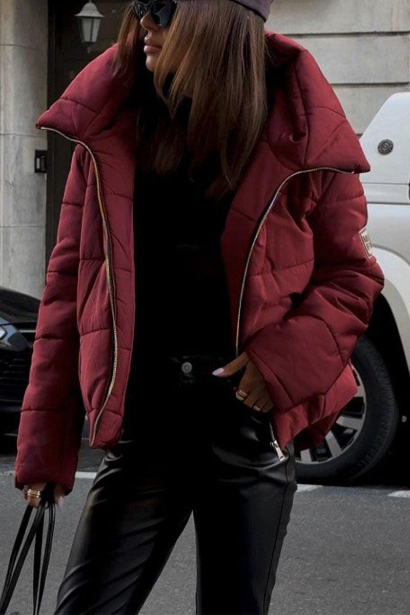 Women's Casual Hooded Thick Cotton Coat