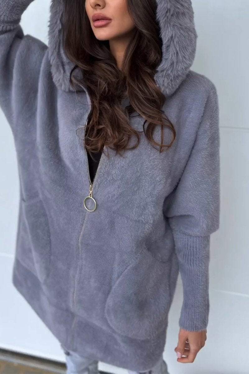 Women's Hooded Zipper Sweaters