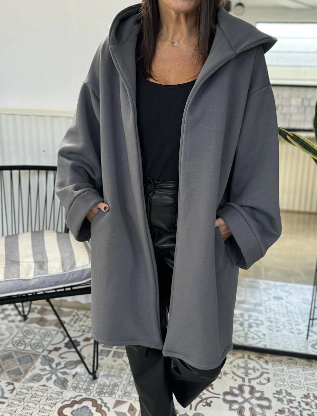 Women's Autumn and Winter Hooded Long Sleeve Sweatshirt Casual Jacket