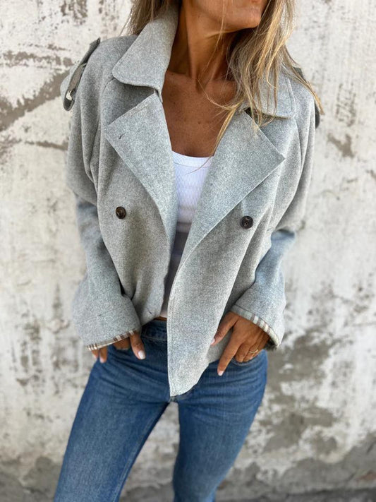 Casual Lapel Thin Coat