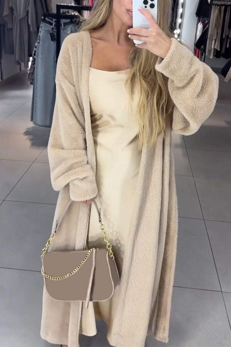 Women's Casual Solid Color Cardigan Sweater