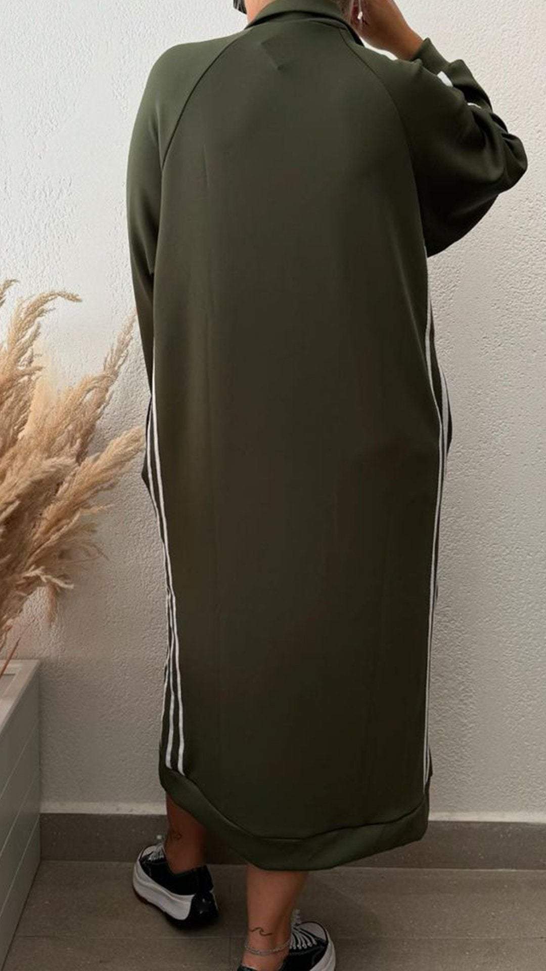 Solid Color Loose Dress for Women