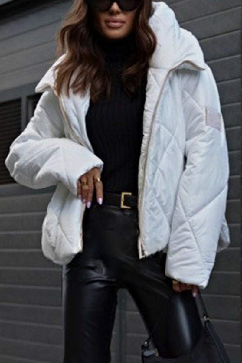 Women's Casual Hooded Thick Cotton Coat